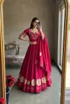 Navaratri Special Roman Silk With Mirror Work Chaniya Choli Collections